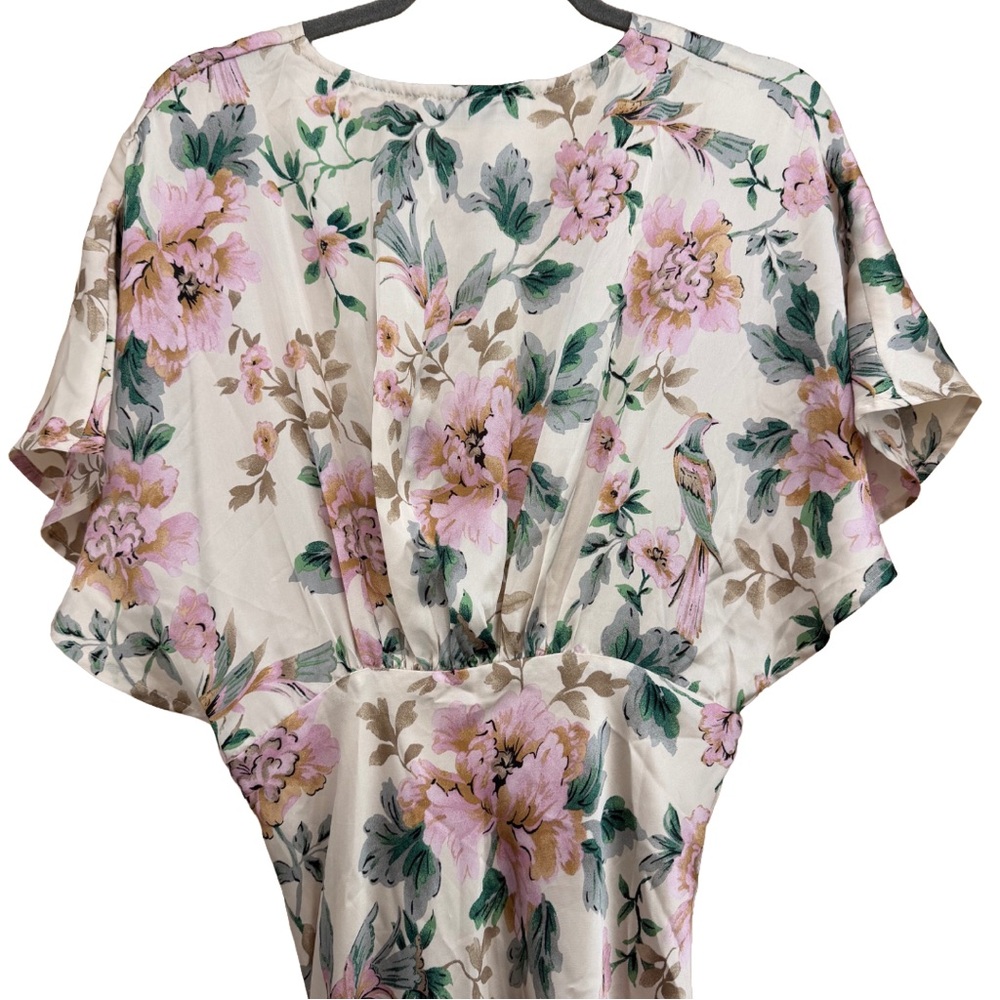Petal & Pup Women’s Ricki Floral Satin Gown Size L - Picture 11 of 11